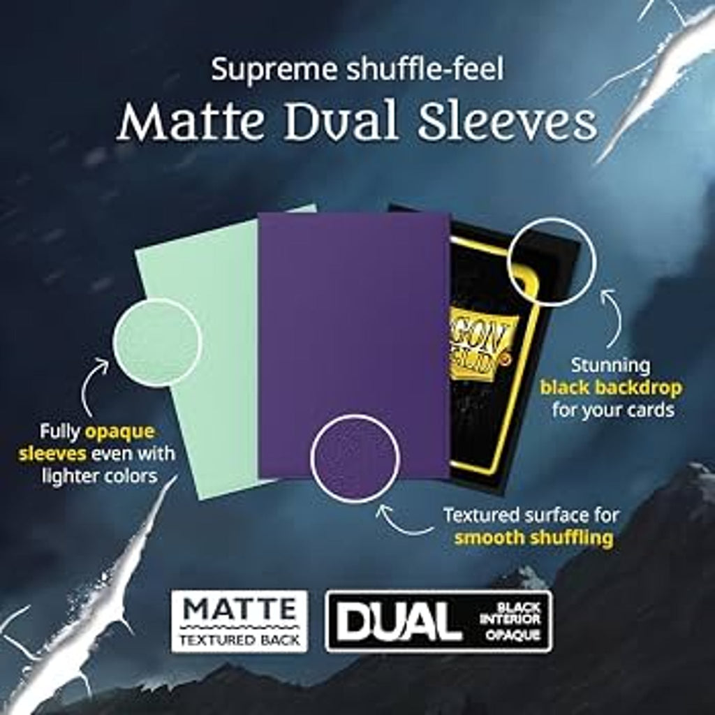 Dragon Shield Matte Dual Sleeves – Wraith Alaric, Chaos Wraith