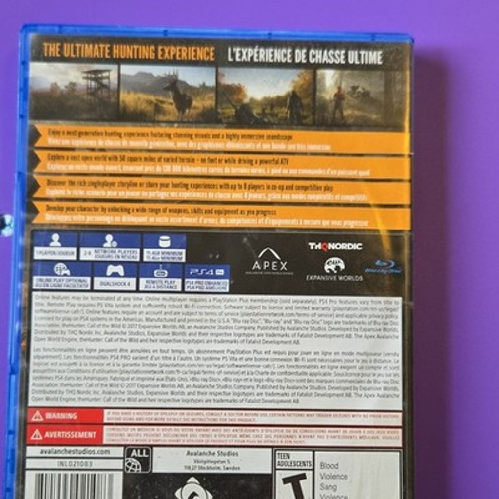 TheHunter: Call of the Wild PS4