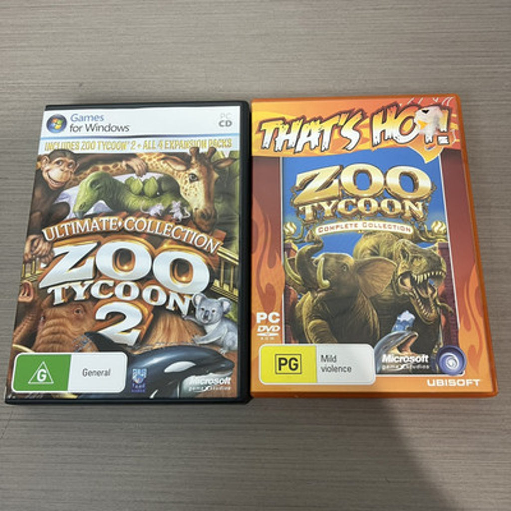 Microsoft Zoo Tycoon Video Game