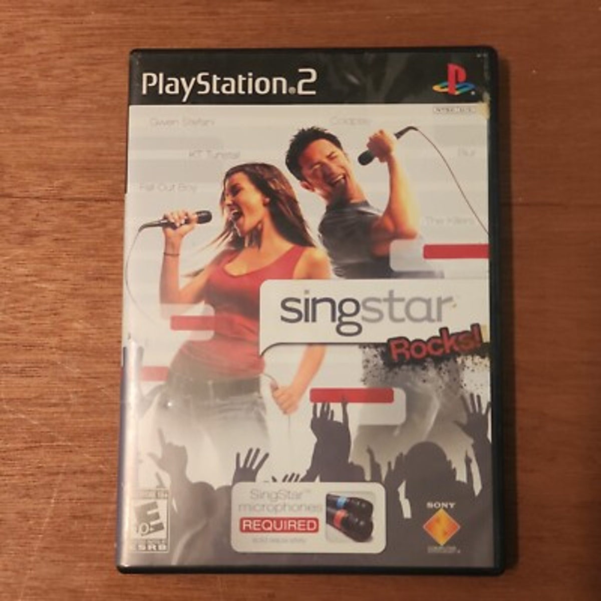 PlayStation Singstar Amped Game Only - PlayStation 2