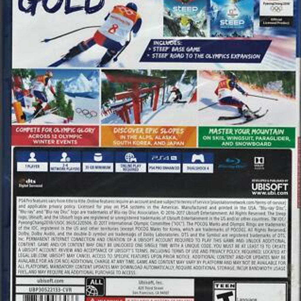 Ubisoft Steep Standard Edition - PlayStation 4