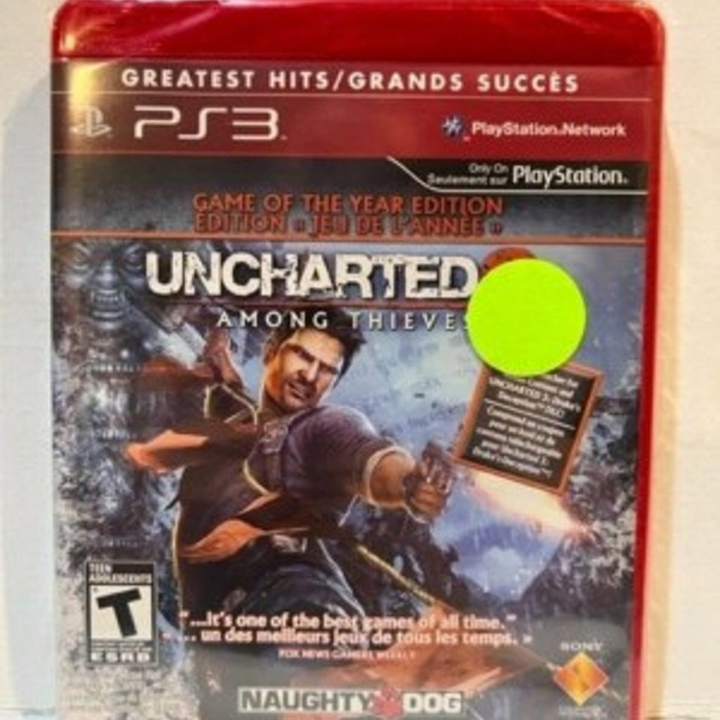 Sony Uncharted 2: Among Thieves Game of the Year PS3