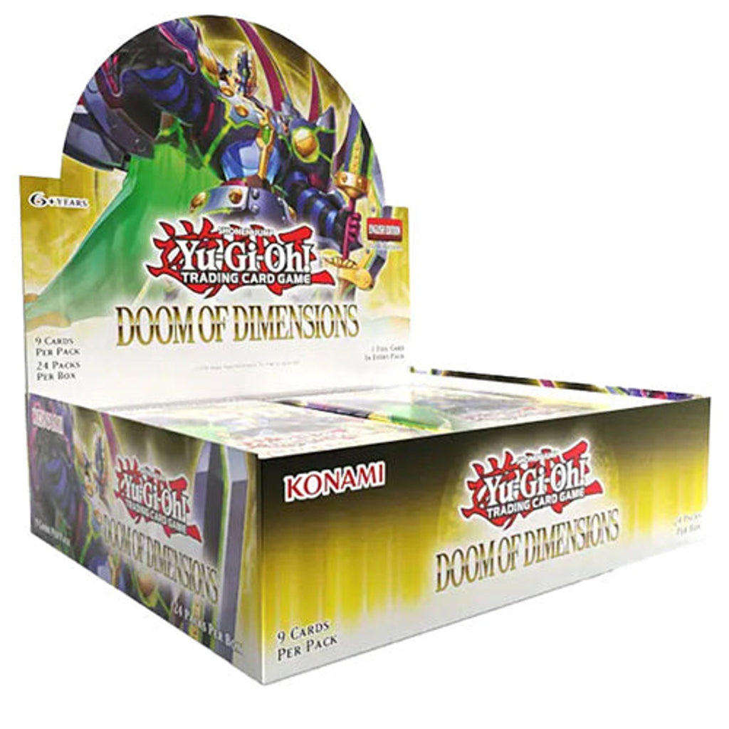 Yu-Gi-Oh Doom of Dimensions Trading Card Booster Box