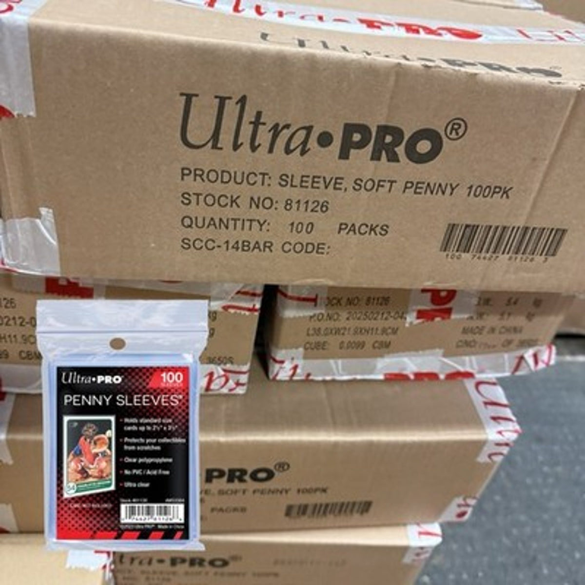 Ultra PRO Card Sleeves 2.5 x 3.5 Penny Sleeves