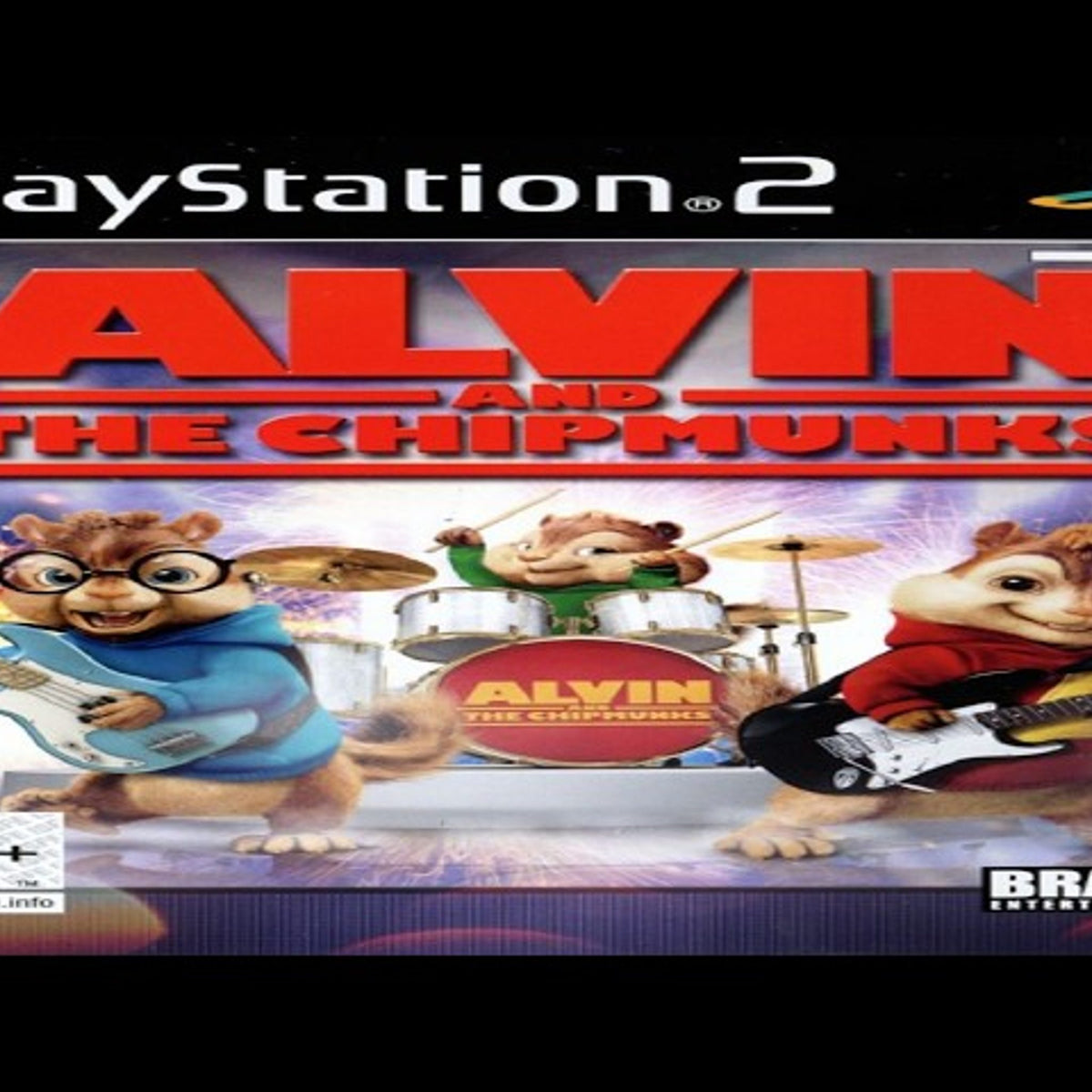 Brash Entertainment Alvin & the Chipmunks PlayStation 2