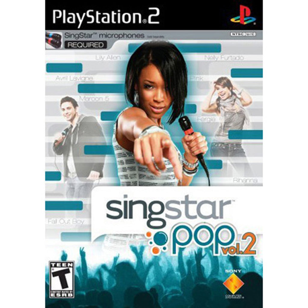 Singstar Pop 2 Game Only for PlayStation 2