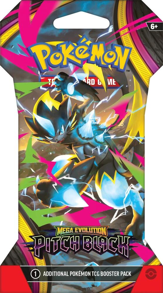 Pitch Black Sleeved Booster Pack - ME05: Pitch Black